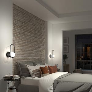 Bloom Modern 1-Light Dimmable Integrated LED 3 CCT Wall Sconce for Bathroom
