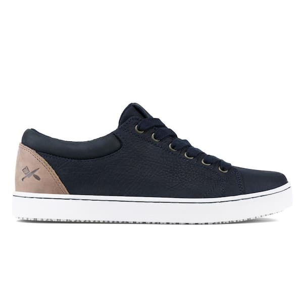 navy athletic shoes