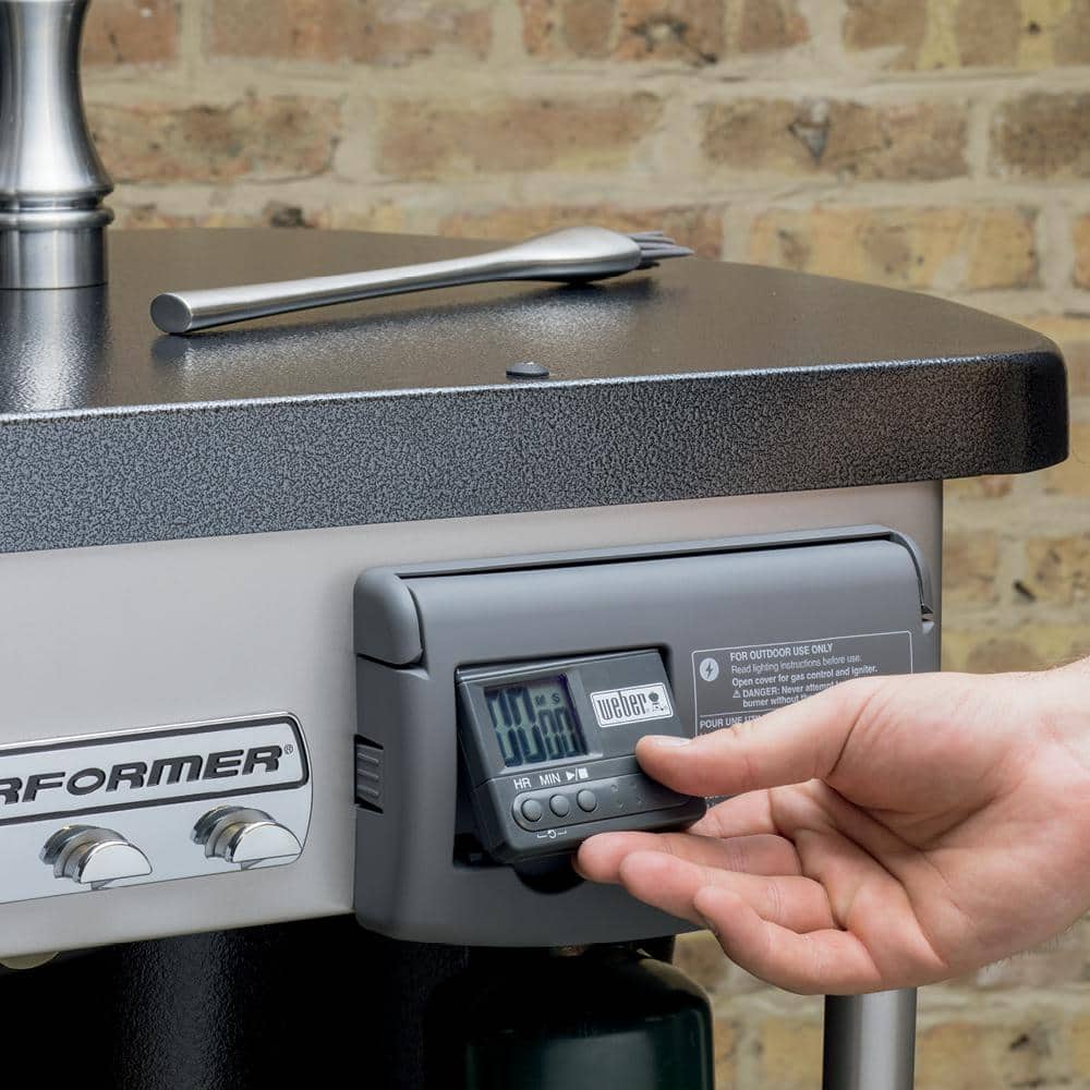 Copper 22-Inch Charcoal Grill with Gas Ignition System