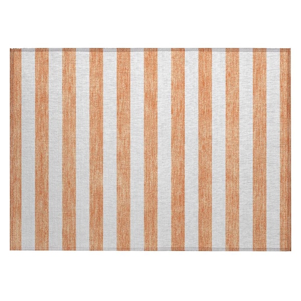 Addison Rugs Chantille ACN528 Salmon 1 ft. 8 in. x 2 ft. 6 in. Machine Washable Indoor/Outdoor Geometric Area Rug
