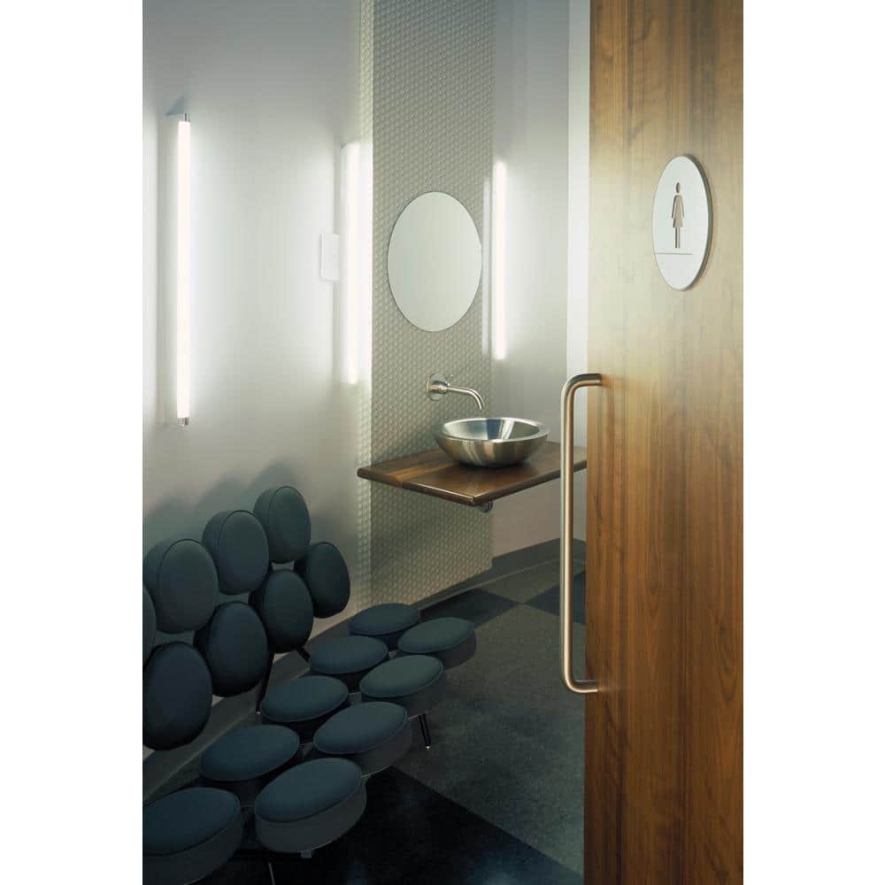 White Aluminum Dimmable LED Wall Sconce
