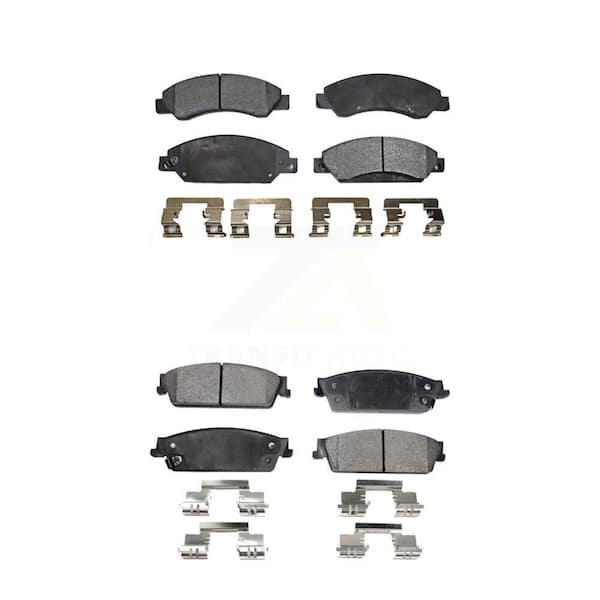 TEC Front Rear Ceramic Brake Pads Kit For Chevrolet Tahoe GMC Suburban 1500 Yukon Cadillac XL KTC-100061