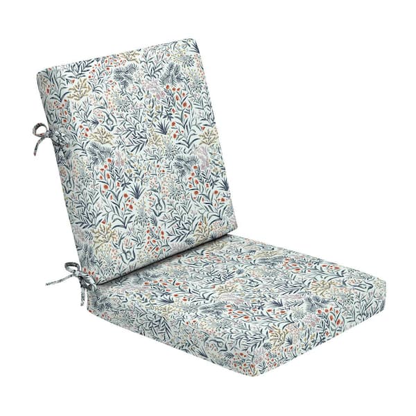 ARDEN Foam Outdoor Dining Chair Cushion 20 x 20 Made with ProFoam Rain-Proof Fade Resistant Pistachio Botanical