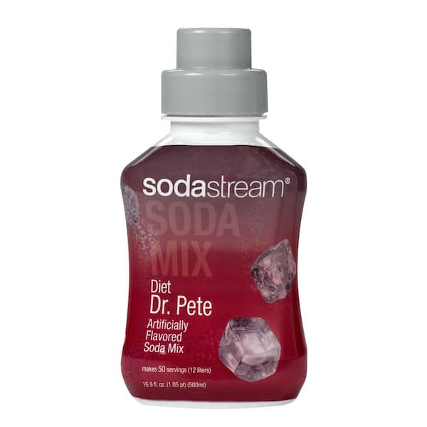 SodaStream 500ml Soda Mix - Diet Dr. Pete (Case of 4)