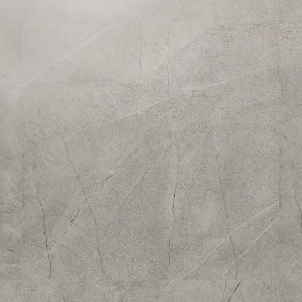 Dorian Marengo Gray 47.24 in. x 47.24 in. Marble Look Antique Satin Porcelain Floor and Wall Tile (15.49 sq. ft. / Case)