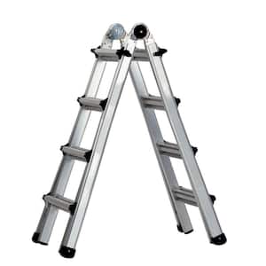17 ft. Aluminum World's Greatest Multi-Position Ladder with 300 lb. Load Capacity