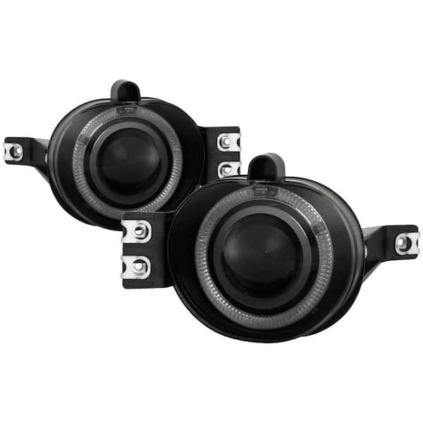 Spyder Auto DODGE RAM 1500 2002-2005/DODGE RAM 2500/3500 2003-2006 Halo Projector Fog Lights w/Switch - Smoke