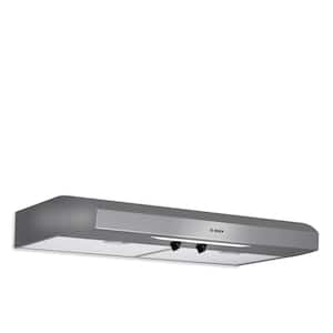 300 Series 36 in. Undercabinet Range Hood with Lights in Stainless Steel
