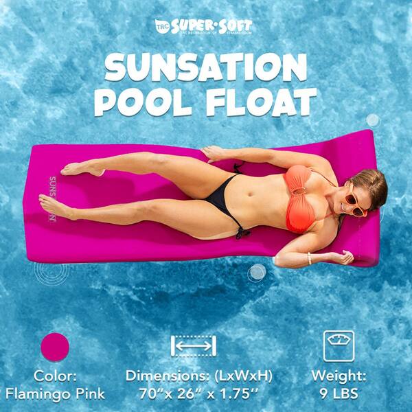 Sunsation Foam Lounger Pool Floats good