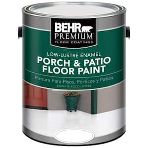 1 gal. Deep Tint Base Low Lustre Interior/Exterior Enamel Patio and Floor Paint