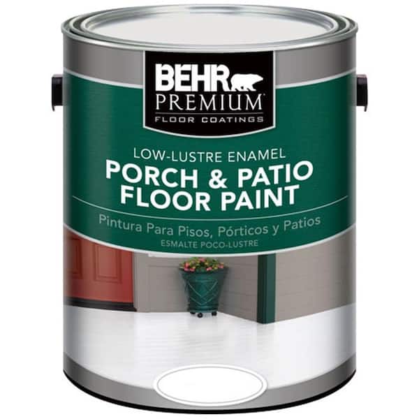 BEHR PREMIUM 1 gal. #SC-126 Woodland Green Low-Lustre Enamel  Interior/Exterior Porch and Patio Floor Paint 630001 - The Home Depot