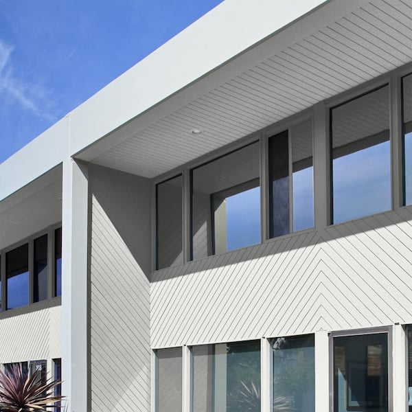 5 gal. #PR-W15 Ultra-Pure White Satin Exterior Paint