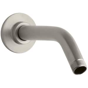 7-1/2 in. Shower Arm and Flange in Vibrant Brushed Nickel