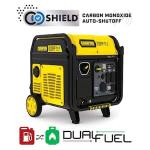 11,000-Watt Electric Start Gasoline and Propane Powered Dual Fuel Inverter Generator with CO Shield and Quiet Technology