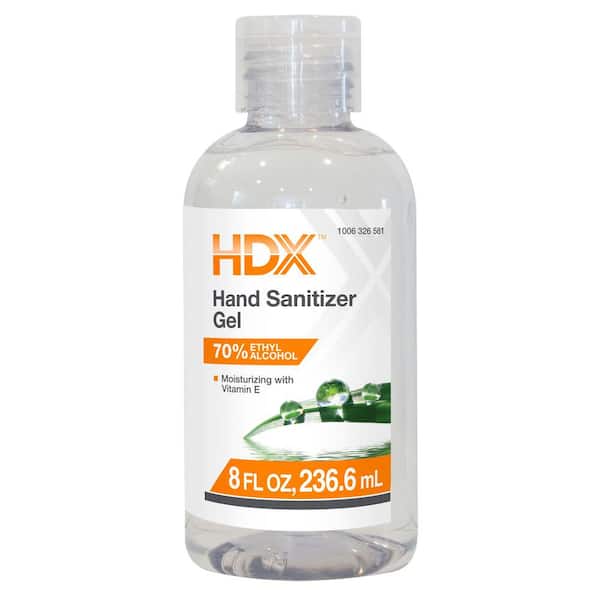 HDX 8 oz. Hand Sanitizer Gel
