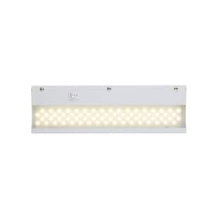 Signature 12 in. Hardwired or Plug-In White LED Under Cabinet Light with High/Low Light Switch
