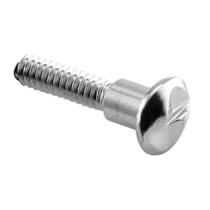 1-Way Shoulder Screws, #10-24 x 3/4 Inch, Steel Construction, Chrome Finish (100-Pack)