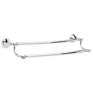 Cassidy 24 in. Double Towel Bar in Chrome
