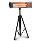 Tradesman 1,500-Watt Electric Outdoor Infrared Quartz Portable Space Heater with Tripod and Wall/Ceiling Mount