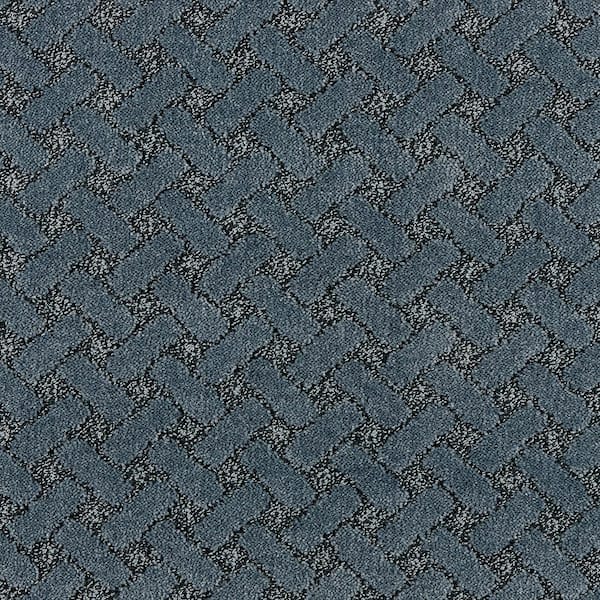 8 in. x 8 in. Pattern Carpet Sample - Sharp Perception -Color Opulent