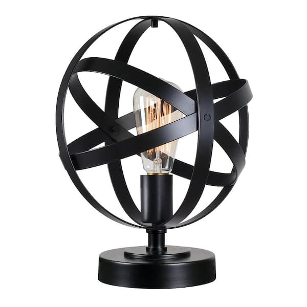 Kenroy Home Global 12 in. Black Accent Lamp