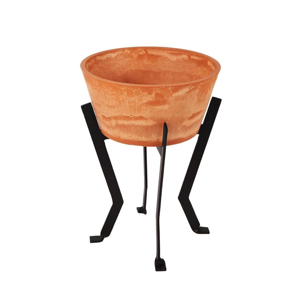 Medium Indoor Outdoor Denise Planter II, 17.5 in. Tall, Terra Cotta Finish price history on PriceWatchPro