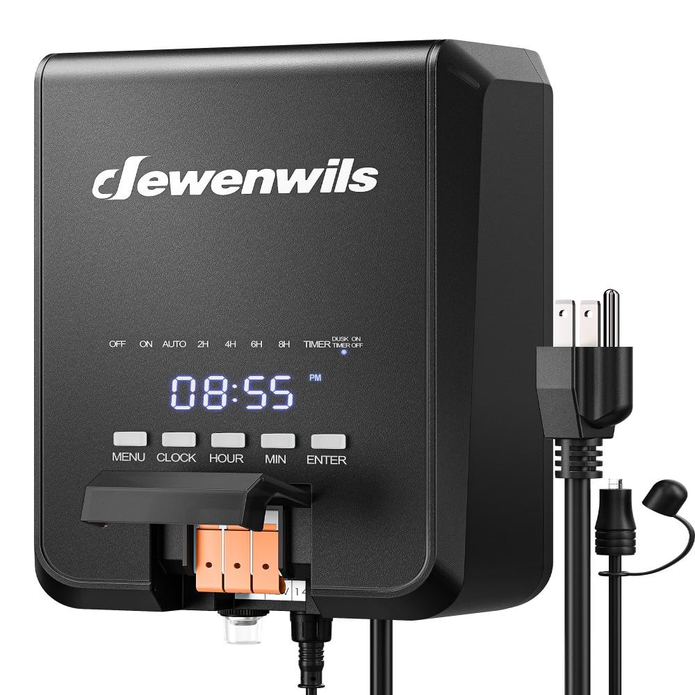 Low Voltage 200W Plastic Landscape Lighting Transformer with 5 Modes, Digital Timer, Photocell Sensor, Push-In Wiring price history on PriceWatchPro