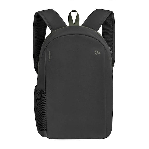 Anti-Theft The Voyages 17 in. Black Daypack Backpack