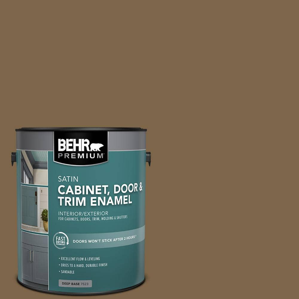 BEHR PREMIUM 1 gal. #PPU4-19 Arts and Crafts Satin Enamel Interior ...