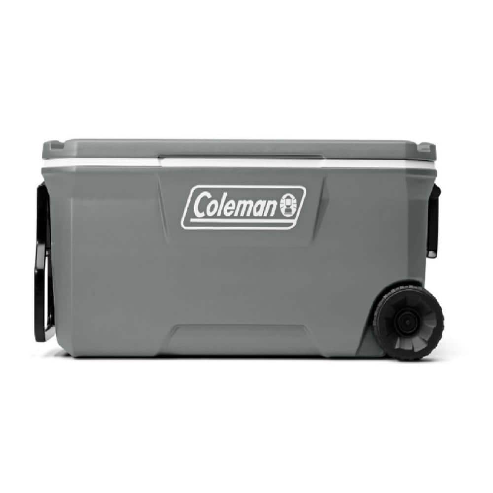 Coleman Classic 316 Series 100 qt. Wheeled Hard Cooler, Rock Gray