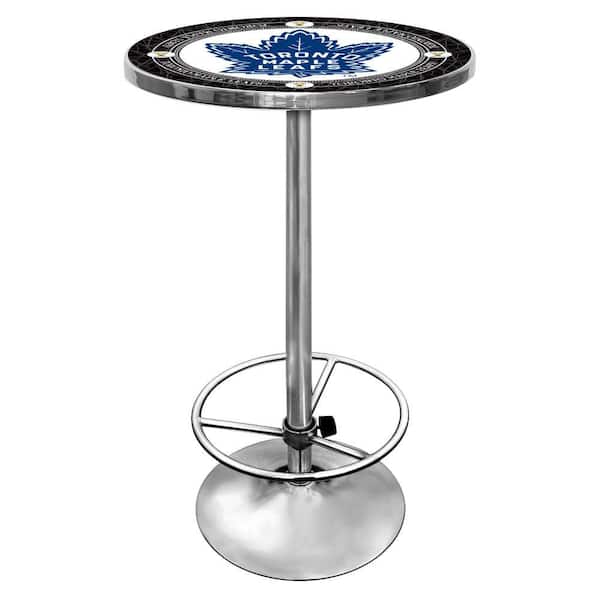 Trademark NHL Toronto Maple Leafs Chrome Pub/Bar Table