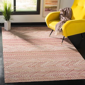 Montage Pink/Multi Doormat 3 ft. x 5 ft. Geometric Indoor/Outdoor Patio Area Rug