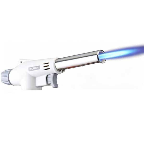 Butane Torch, Reverse Use Culinary Kitchen Blow Lighter with Adjustable Flame, Butane Gas Not Included
