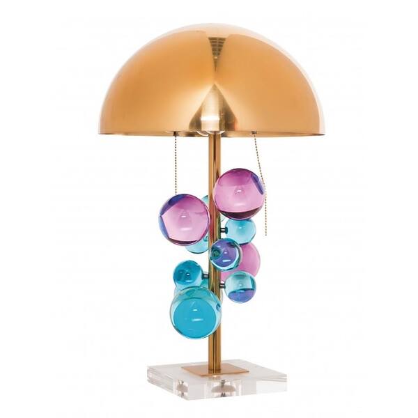 Unbranded Valery II 21.6 in. Gold Table Lamp