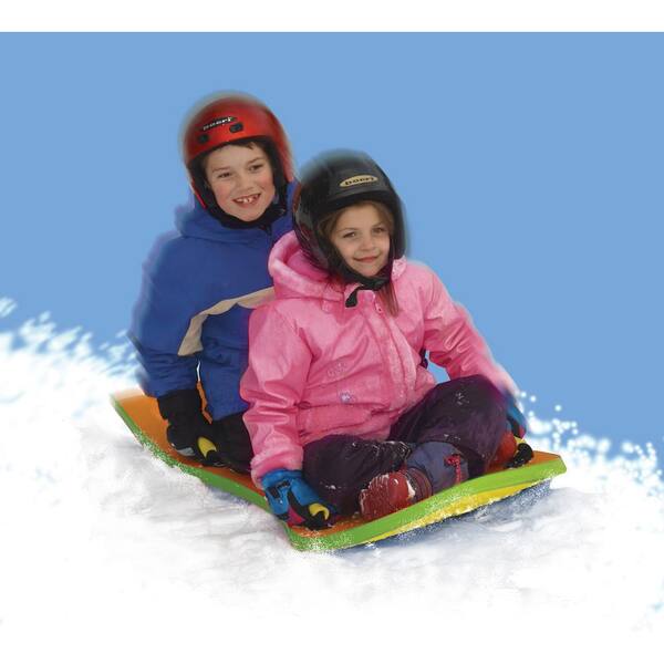 Details about   Flexible Flyer Paricon-2 36 Inch Aurora Childrens Foam Snow Sled with Handles 
