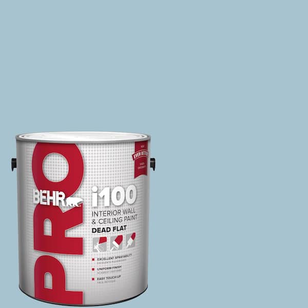 BEHR PRO 1 gal. #550E-3 Viking Dead Flat Interior Paint