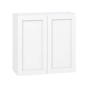 Milton 36 in. W x 14 in. D x 35 in. H Assembled Shaker Wall Kitchen Cabinet in Bright White