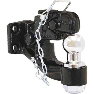 2 in. 8-Ton Chrome Combination Hitch Ball