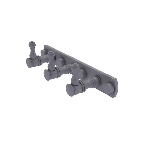 Allied Brass Carolina Collection J-Hook Robe/Towel Hook in Matte Gray