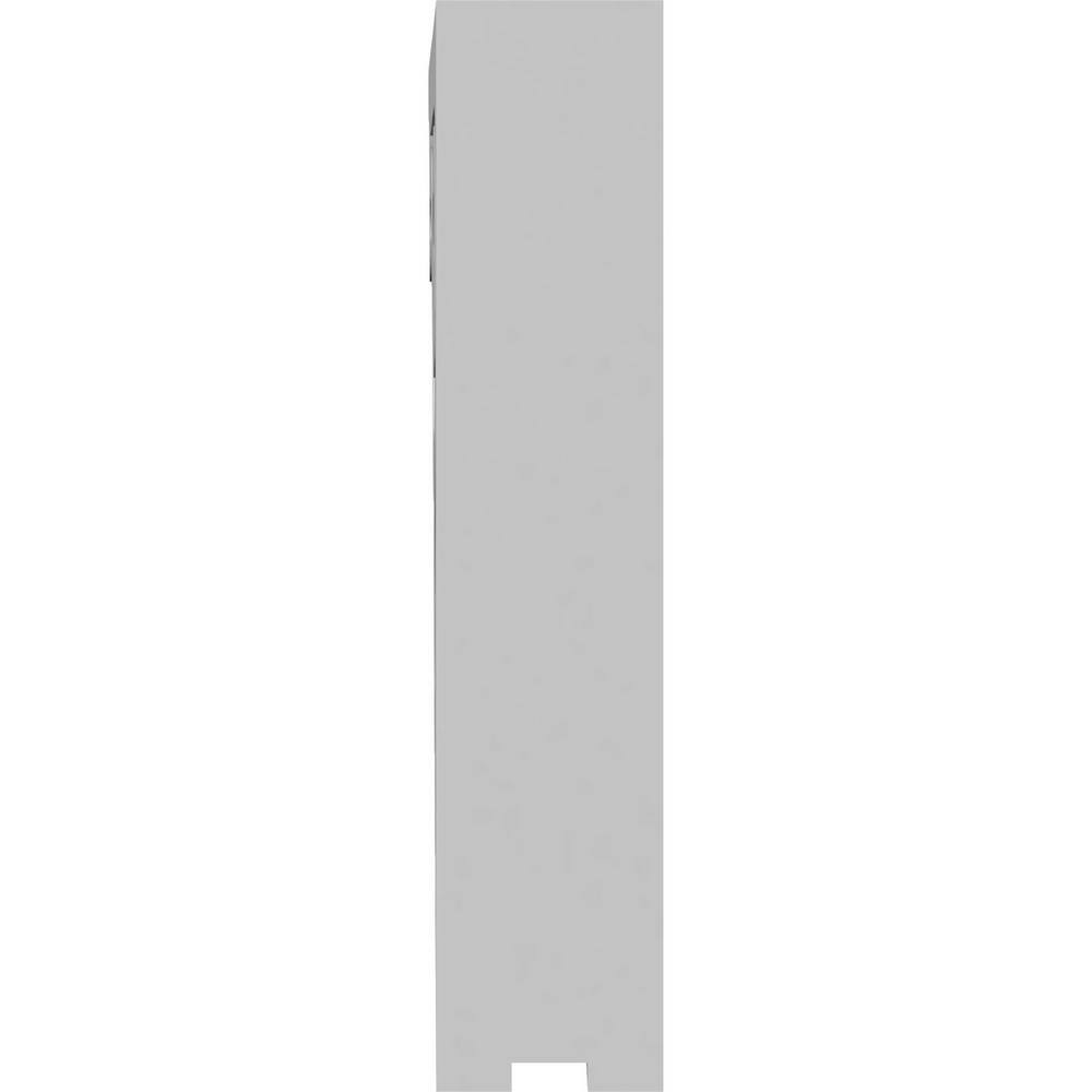 Hurley White PVC Decorative Corbel, 9" Height