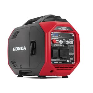 Honda 3200-Watt 120V Inverter Generator with CO-MINDER recoil start with a powerful Honda GX130 gas Fuel-Injected Engine