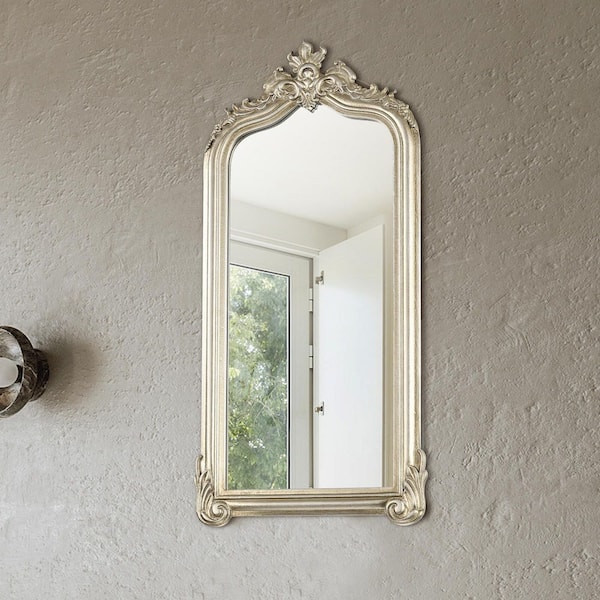 MirrorChic Neo Solano 24 in. x 36 in. DIY Mirror Frame Kit in Antique  Silver - Mirror Not Included E170730-04 - The Home Depot