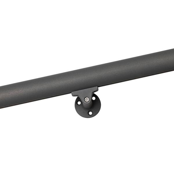 Details about   Prova Aluminium Handrail 86040 1 1/2” Diameter 79” Length Anthracite Finish