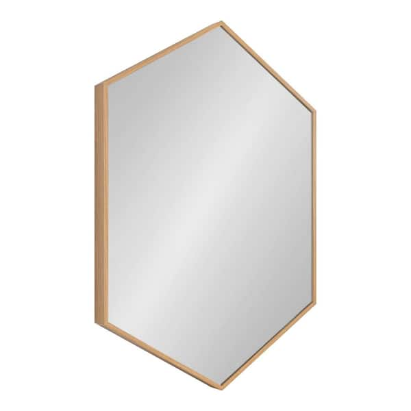 Kate and Laurel Arendahl 27.25 x 18.75 Wall Mirror in Gold