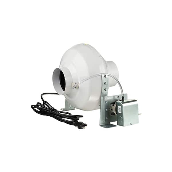 VENTS-US 162 CFM Dryer Booster Fan with 4 in. Duct