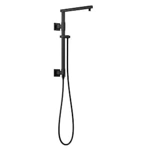 Matte Black - Shower Slide Bars - Shower Parts - The Home Depot