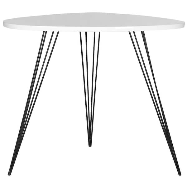 SAFAVIEH Wynton White and Black End Table