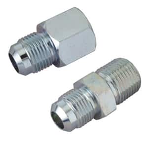 GCZ50-75M-48C - Bluefin GCZ50-75M-48C - 1/2 ID (5/8 OD) Coated Stainless  Steel Gas Connector w/ 3/4 MIP Fittings (48 Length)