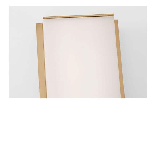 Generation Lighting Panna 18 in. W x 3 in. H Satin Brass Modern