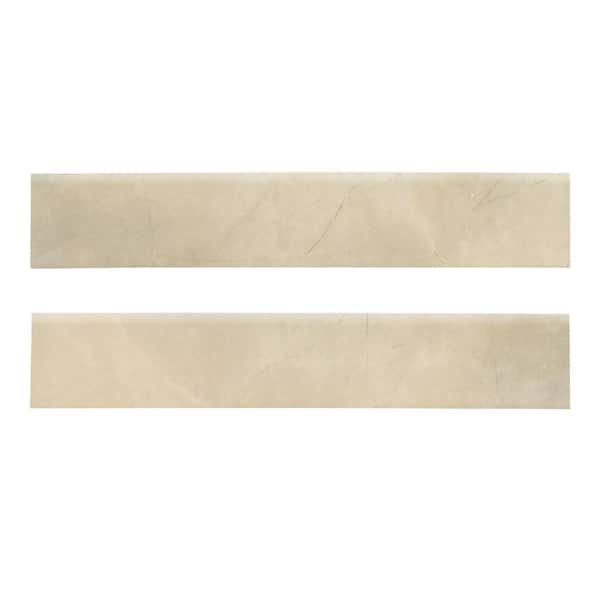 MSI Madison Galaxia Bullnose 3 in. x 18 in. Matte Porcelain Wall Tile (10-Piece/Case)